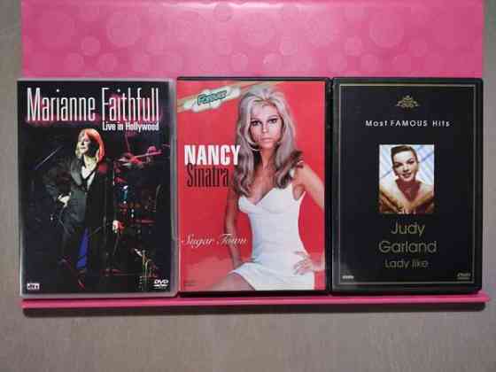 Nancy Sinatra, Judy Garland ja Marianne Faithfull musiikkivideoita Laukaa