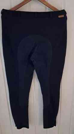 TuffRider tummansiniset ratsastushousut koko 42 / 30 Нурмиярви