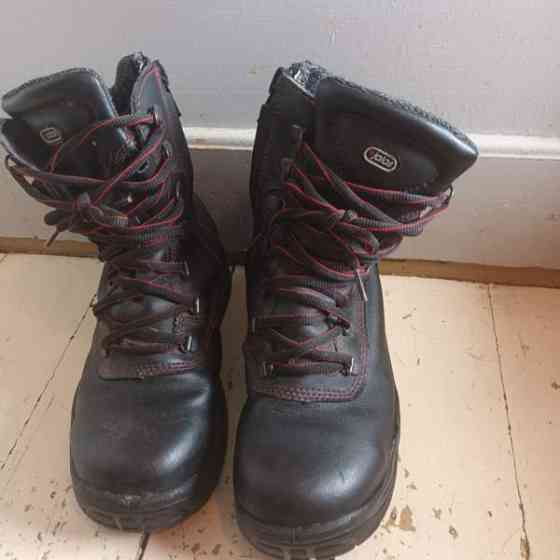 Rautakärelliset turvakengät.Jalas.koko 36. Миккели