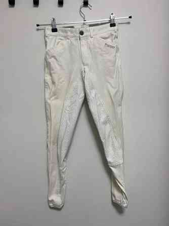 Valkoiset Pikeur kisahousut 152 cm Jyvaeskylae