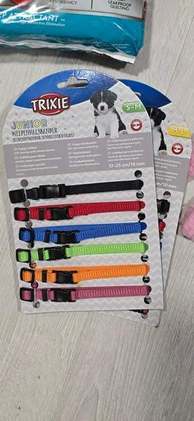 Läjä koirantarvikeita, leluja, ja kuppeja. Kangasala - valokuva 2