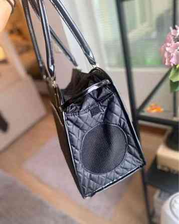 Uusi musta pieneläimen kantlaukku, kaneille, kissoille, pienille koirille Vantaa