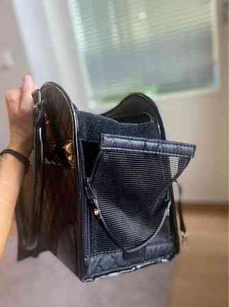 Uusi musta pieneläimen kantlaukku, kaneille, kissoille, pienille koirille Vantaa