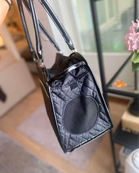 Uusi musta pieneläimen kantlaukku, kaneille, kissoille, pienille koirille Vantaa - valokuva 2