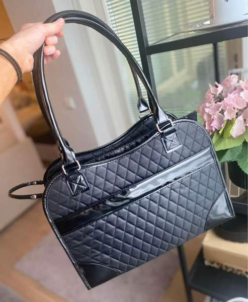 Uusi musta pieneläimen kantlaukku, kaneille, kissoille, pienille koirille Vantaa - valokuva 1