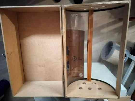 Pieneläimen kantokoppa. Kovaa tekoa. Эспоо