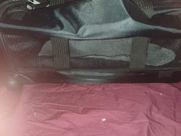 Kissan/koiran perässä vedettävä tai kannettava kuljetuslaukku Лохья - изображение 2