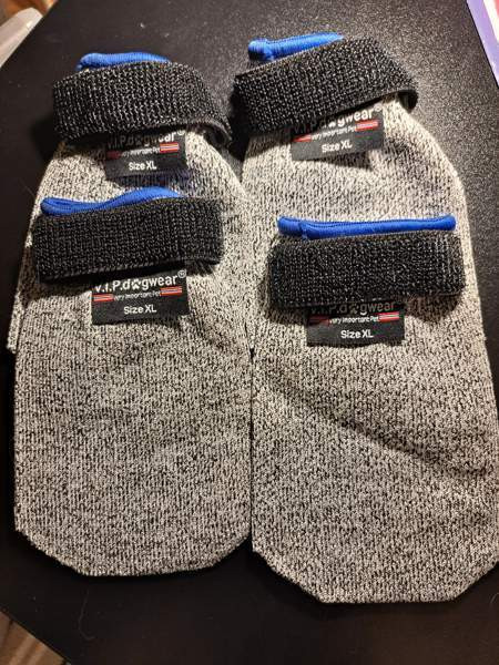 Koiran tossut koko XL 4 kpl Espoo - valokuva 1