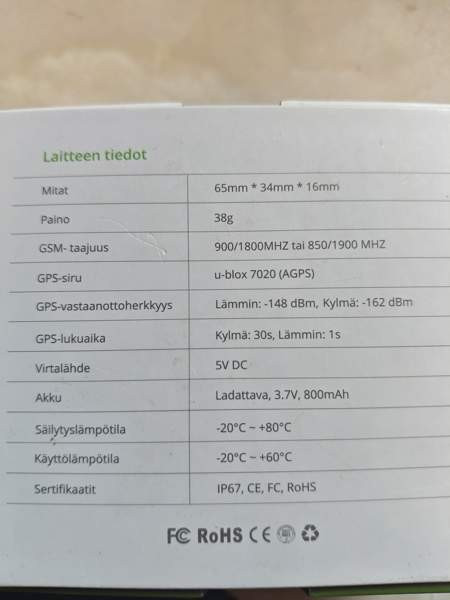 Paikannuslaite Musti ja Mirri / Elisa Salo - valokuva 4