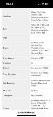 Orbea Occam AM H50 Loimaa