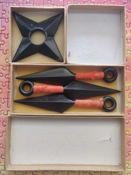 Naruto kunai setti ja shuriken Vantaa – foto 2