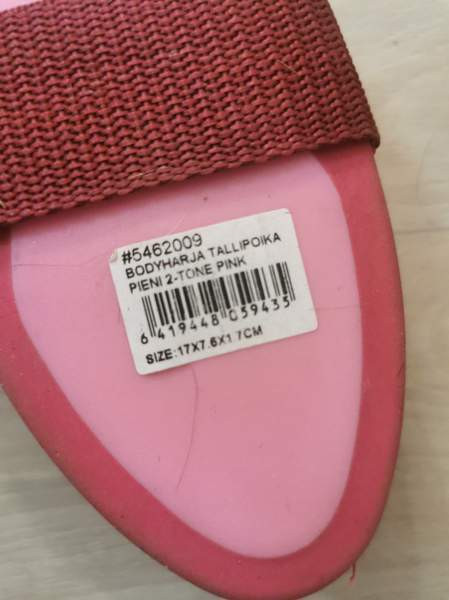 2 vaaleanpunaista lasten hevosharjaa. Tallipoika Kihniö - valokuva 2