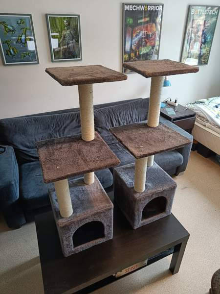 Kissan kiipeily-/raapimapuu 2kpl 20€ / 1 kpl 10€ Rovaniemi - photo 1