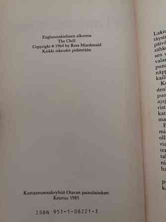 Tappotuomio - Ross Macdonald Vantaa