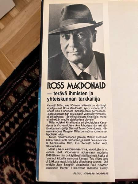 Tappotuomio - Ross Macdonald Вантаа - изображение 2