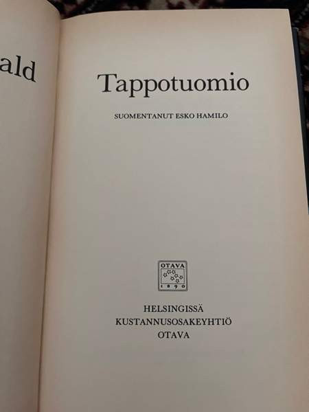 Tappotuomio - Ross Macdonald Вантаа - изображение 3