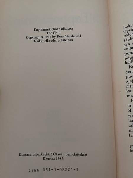 Tappotuomio - Ross Macdonald Вантаа - изображение 4