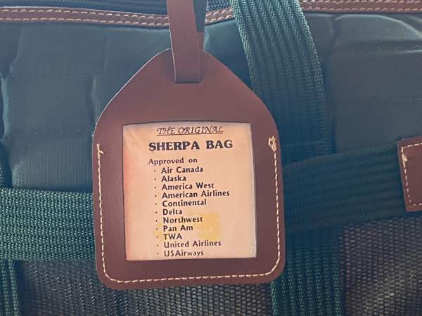 Kuljetuslaukku Sherpa L koira/lemmikki Vihti - valokuva 2