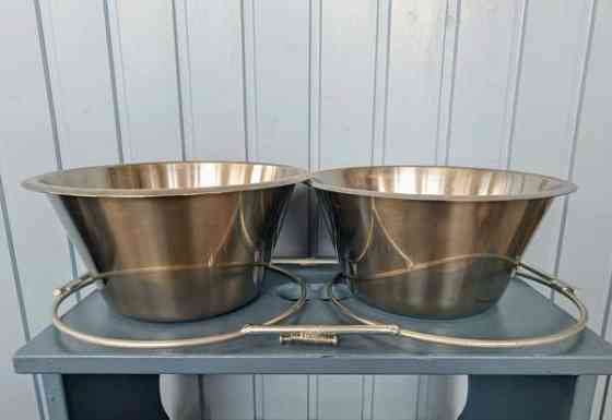 Ruokakuppiteline + ruokakupit Raasepori