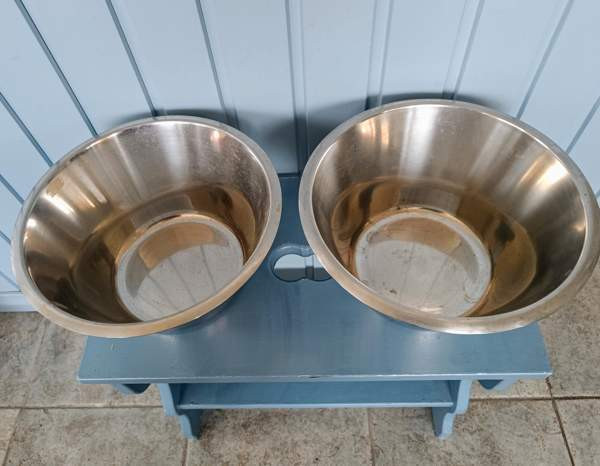 Ruokakuppiteline + ruokakupit Raasepori - valokuva 5