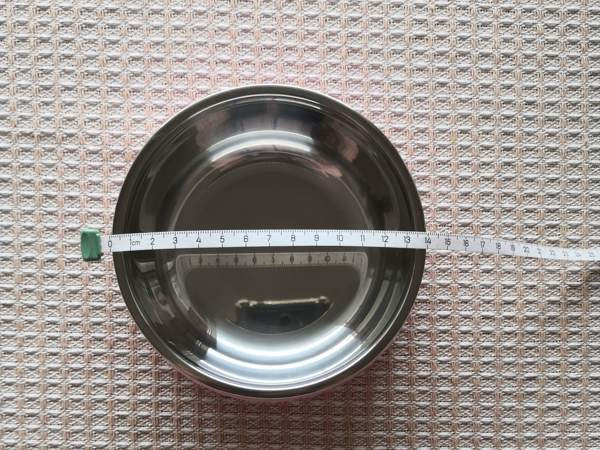 Ruostumattomasta teräksestä valmistettu ruokakuppi Forssa – foto 4