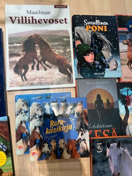Hevosaiheiset kirjat Helsinki - valokuva 1