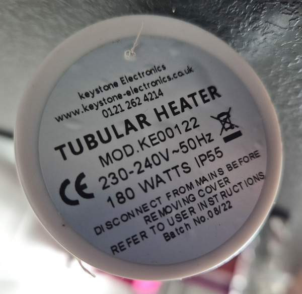 Ylläpitolämmitin 180W IP55 Oulu - photo 2