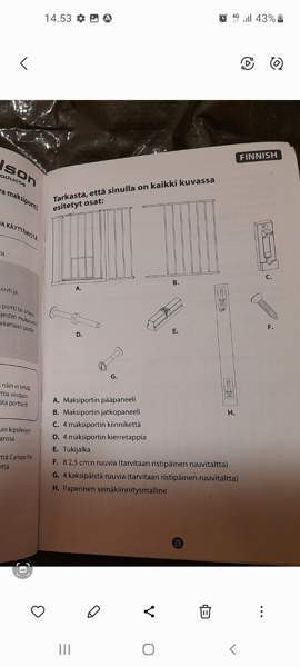 Carlson maxi extra tall koiraportti Alavus - valokuva 5