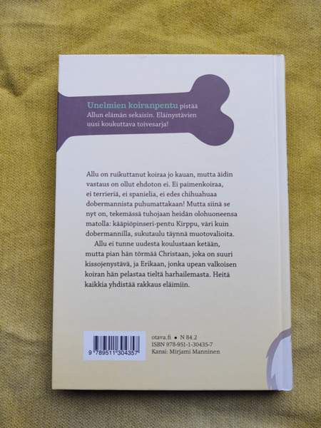 lasten / nuorten koirakirja romaani Helsinki – foto 2