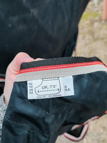 165cm Horseware Rambo toppaloimi Tampere - valokuva 7