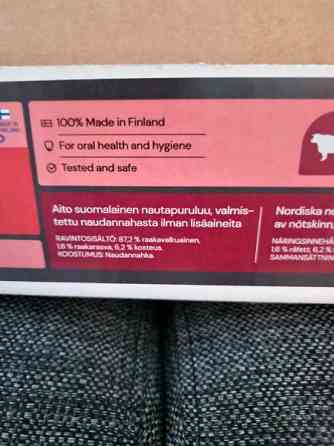 RAUH kotimainen naudan puruluulaatikko. Oulu