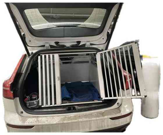 Alumiininen koiran kuljetushäkki autoon Helsinki