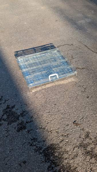 Koiran häkki 65x59x56 Mustasaari - valokuva 4