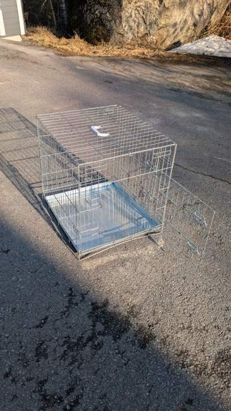 Koiran häkki 65x59x56 Mustasaari - valokuva 1