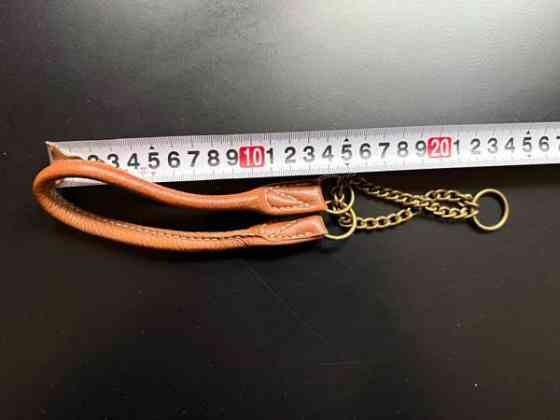 Hurtta puolikuristava nahkapanta 30cm Mikkeli