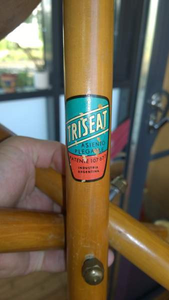 Ratsastaja Hevosella kolmio parkanahka/puu jakkara Kauniainen - valokuva 3