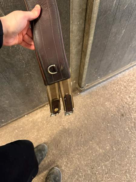 110cm nahkavyö ruskea Lohja - photo 3