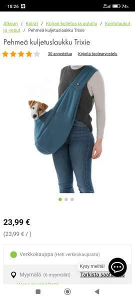 Trixie koiran kantokassi Kauhajoki - изображение 1