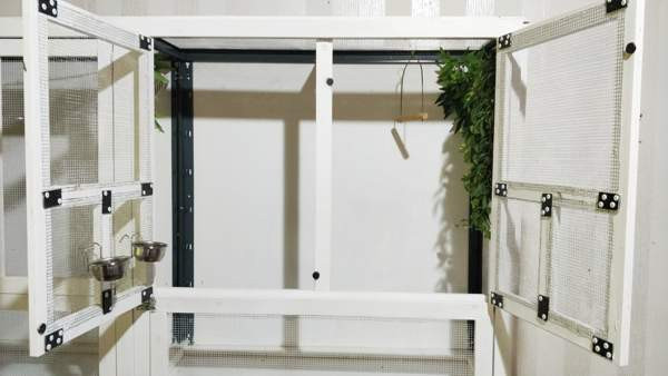 Iso lintu häkki + pieni häkki Akaa - valokuva 8