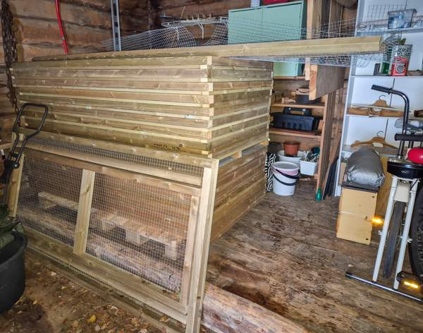 Kanatarha (seinä- ja kattoelementit, ovi, petoverkot) Suomussalmi - valokuva 2