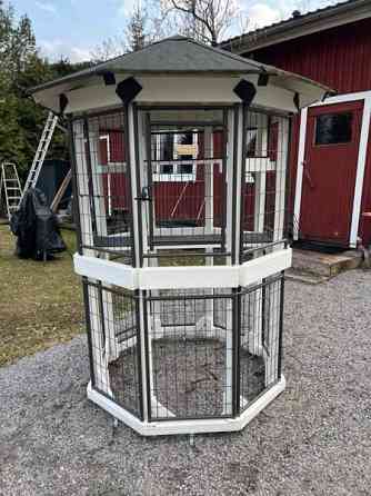 Kahdeksan kulmainen kissan ulkoiluhäkki Turku