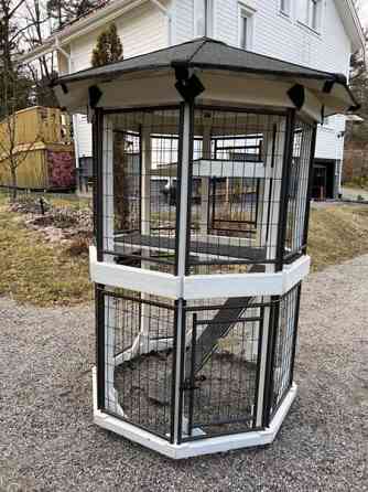 Kahdeksan kulmainen kissan ulkoiluhäkki Turku