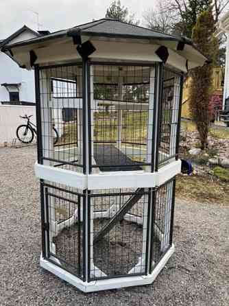 Kahdeksan kulmainen kissan ulkoiluhäkki Turku