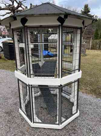 Kahdeksan kulmainen kissan ulkoiluhäkki Turku