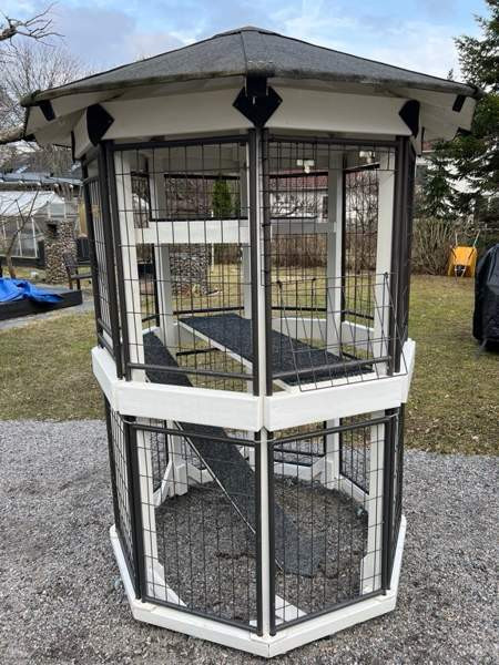 Kahdeksan kulmainen kissan ulkoiluhäkki Turku - photo 4
