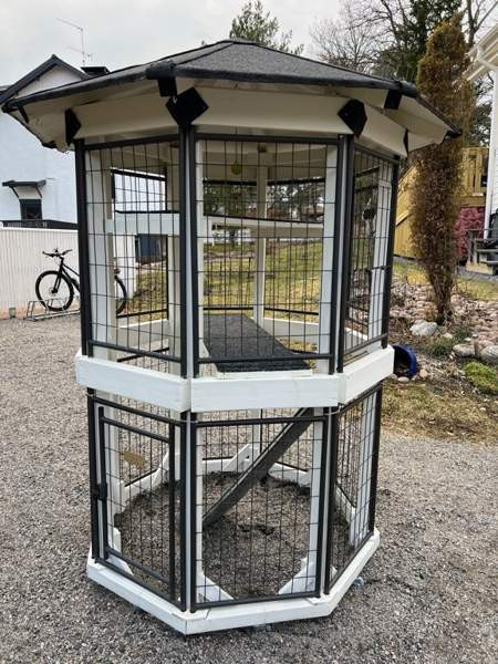 Kahdeksan kulmainen kissan ulkoiluhäkki Turku - photo 1