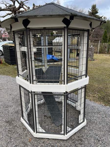 Kahdeksan kulmainen kissan ulkoiluhäkki Turku - photo 3