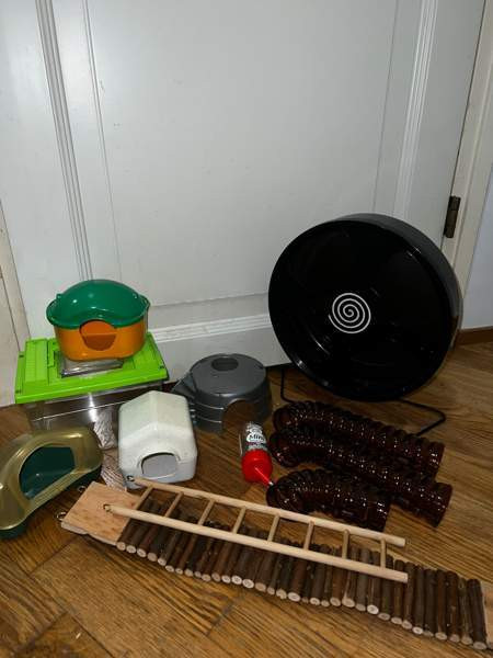 Jyrsijän häkki tarvikkeineen Kontiolahti - valokuva 2