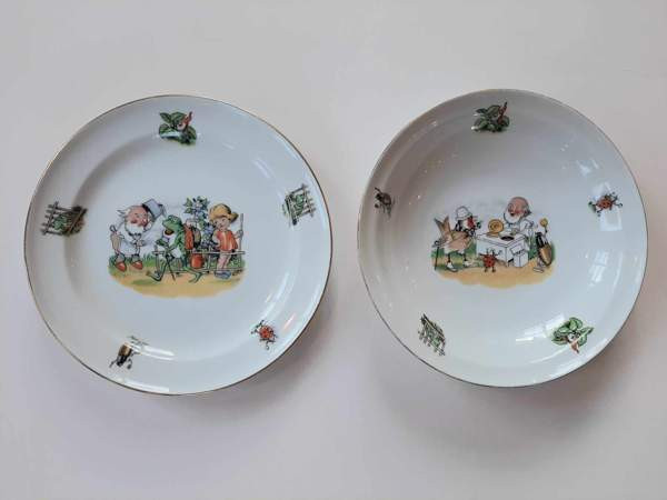 Hauskat vintage lastenlautaset Nurmijaervi - photo 1