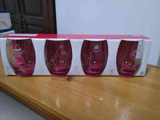 Muumilasit käyttämättömät säilytetty paketissaan Kuopio